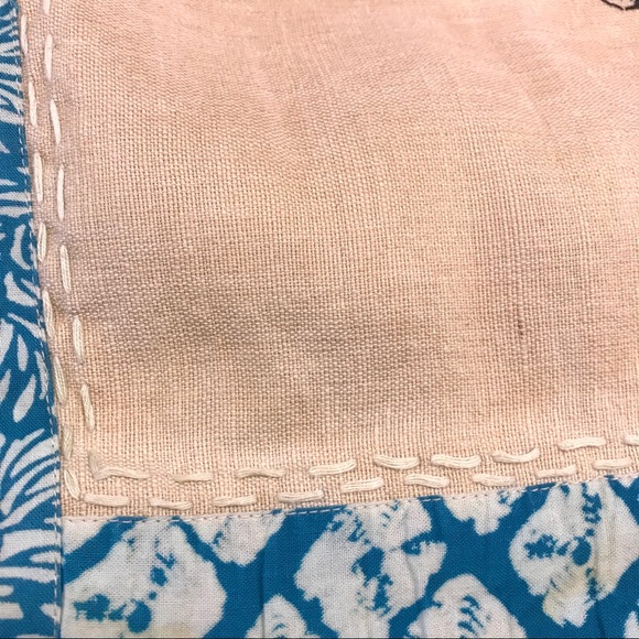 Floral Screen Print Pillow Covers Set Batik Canvas Home Décor Nature Pillowcases - Picture 13 of 16